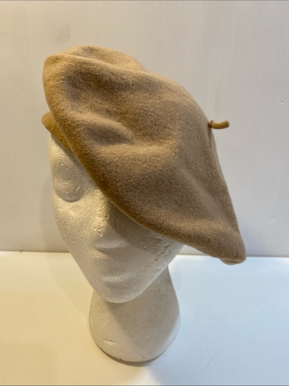 Parkhurst Tan Wool Beret